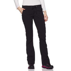 COLUMBIA ANYTIME OUTDOOR BOOT CUT HIKING PANT BLACK - SZ 6